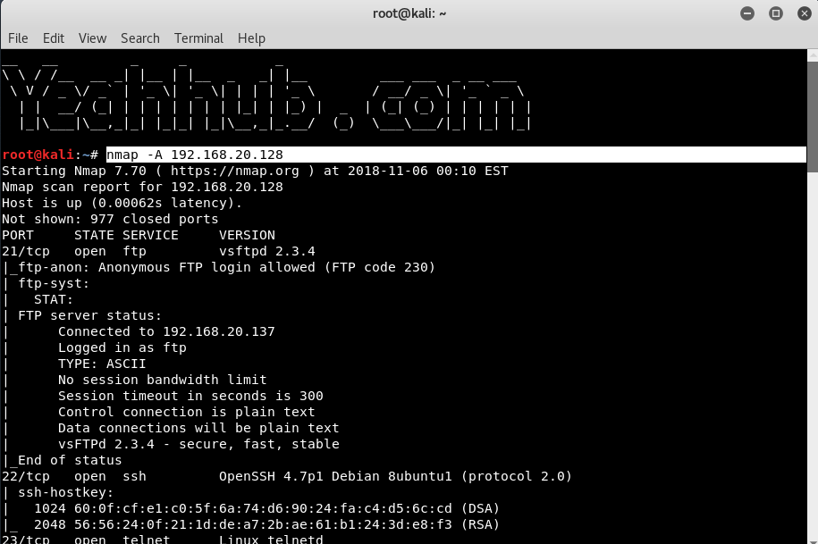 Comandi Nmap