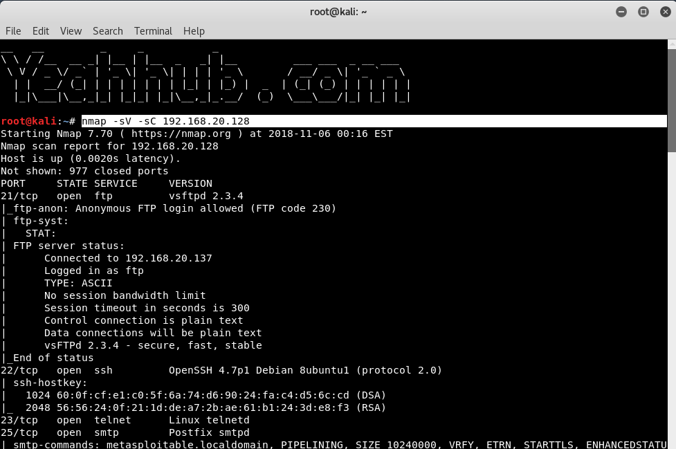 Comandi Nmap