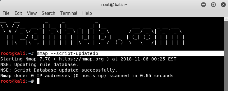 Comandi Nmap