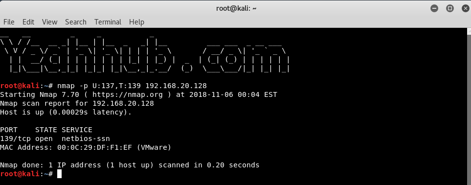 Comandi Nmap