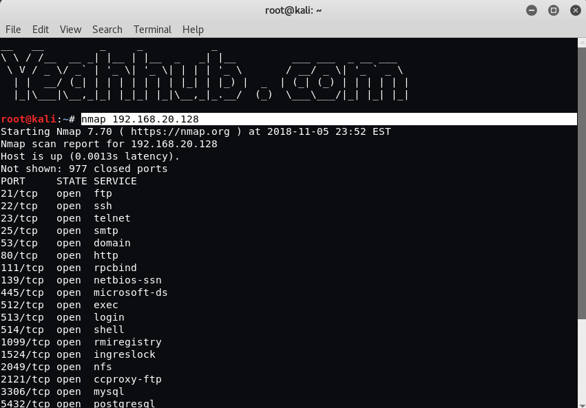 Comandi Nmap