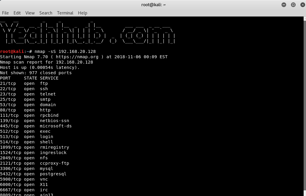 Comandi Nmap